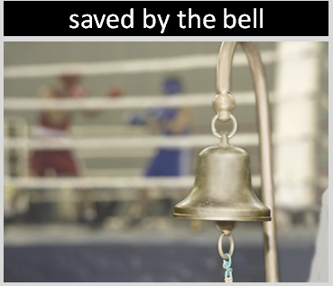 [영어] saved by bell 을 아시나요?