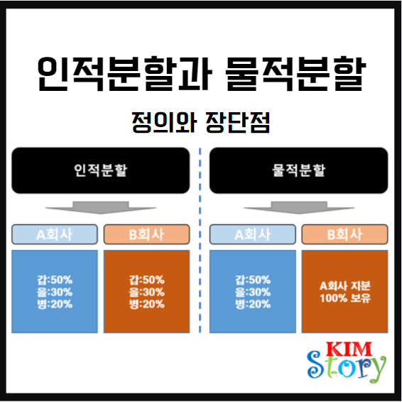 인적분할? 물적분할?