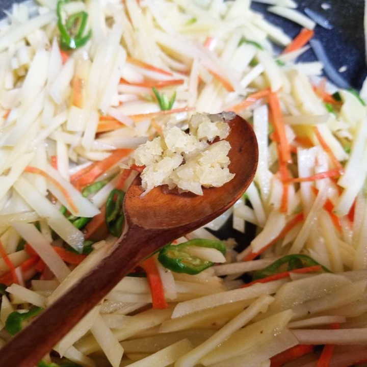 월남국수스프  감자볶음  맛있는 감자요리