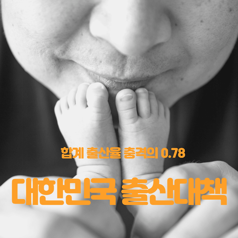 대한민국 합계출산율 0.78, 저출산 해결방안을 제시한다.