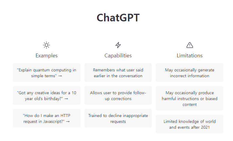 ChatGPT를 활용하는 일반적인 방법
