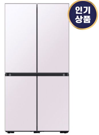 RF85B91113D 삼성전자 BESPOKE 프리스탠딩 4도어 냉장고 추천(+875L,방문설치,색상선택형)