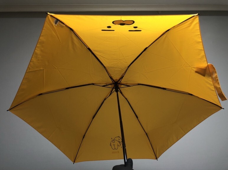 카카오 5단 우산(라이언) 리뷰