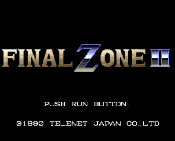 (텔레네트 저팬) 파이널 존 2 - ファイナルゾーンII Final Zone II (PC 엔진 CD ピーシーエンジンCD PC Engine CD - iso 파일 다운로드)