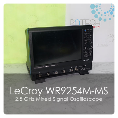 르크로이 LeCroy WaveRunner 9254M-MS 중고 계측기 오실로스코프 대여 판매 매입 2.5GHz Mixed Signal Oscilloscope 계측기 렌탈 수리