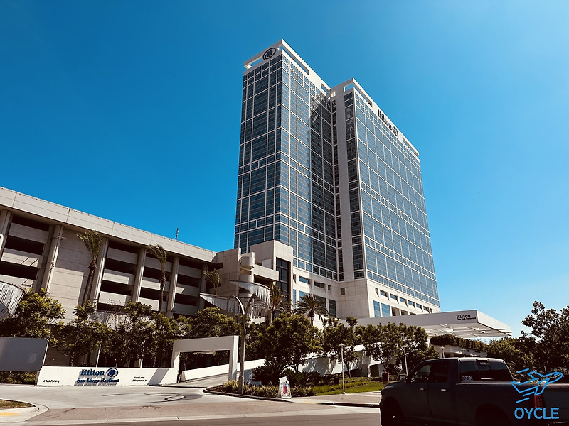 미국 샌디에이고 - 힐튼 샌디에이고 베이프론트 호텔 투숙 후기 / Hilton San Diego Bayfront