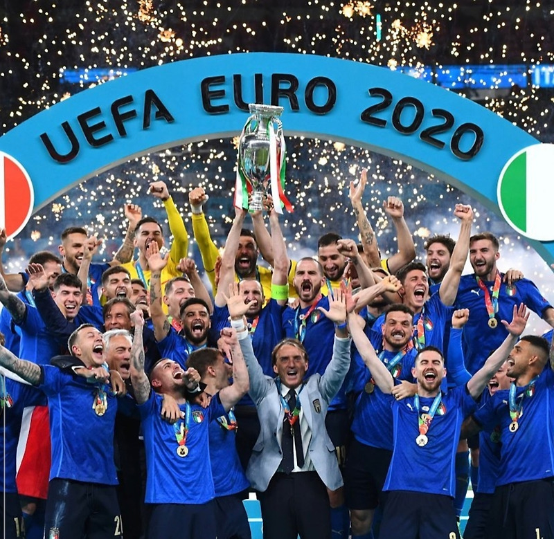 유로우승 이탈리아 영국상대로승부차기끝에승리