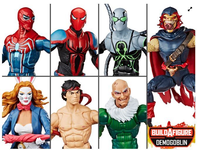 [마블레전드] 스파이더맨 웨이브 11 시리즈 Spider-Man Marvel Legends Wave 11 Set of 6 Figures (Demogoblin BAF)