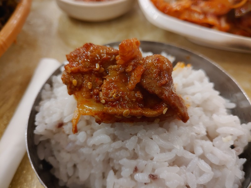 인천백반맛집 부평식당에서 점심 제육볶음 먹고 온 리뷰