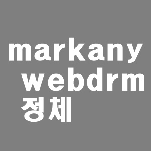 markany webdrm 정체와 삭제 방법