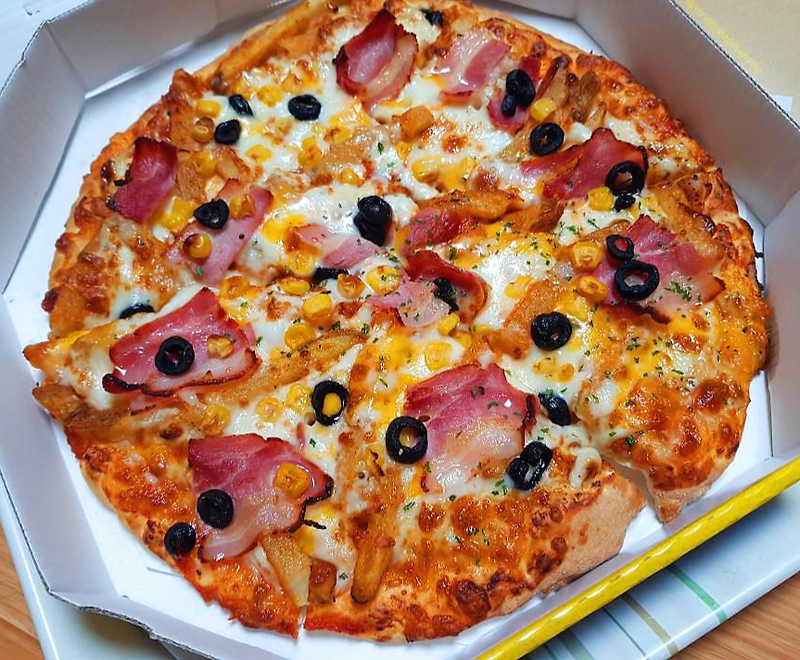 원주 피자 맛집/ 반올림 피자샵, 치즈후라이 메뉴 !