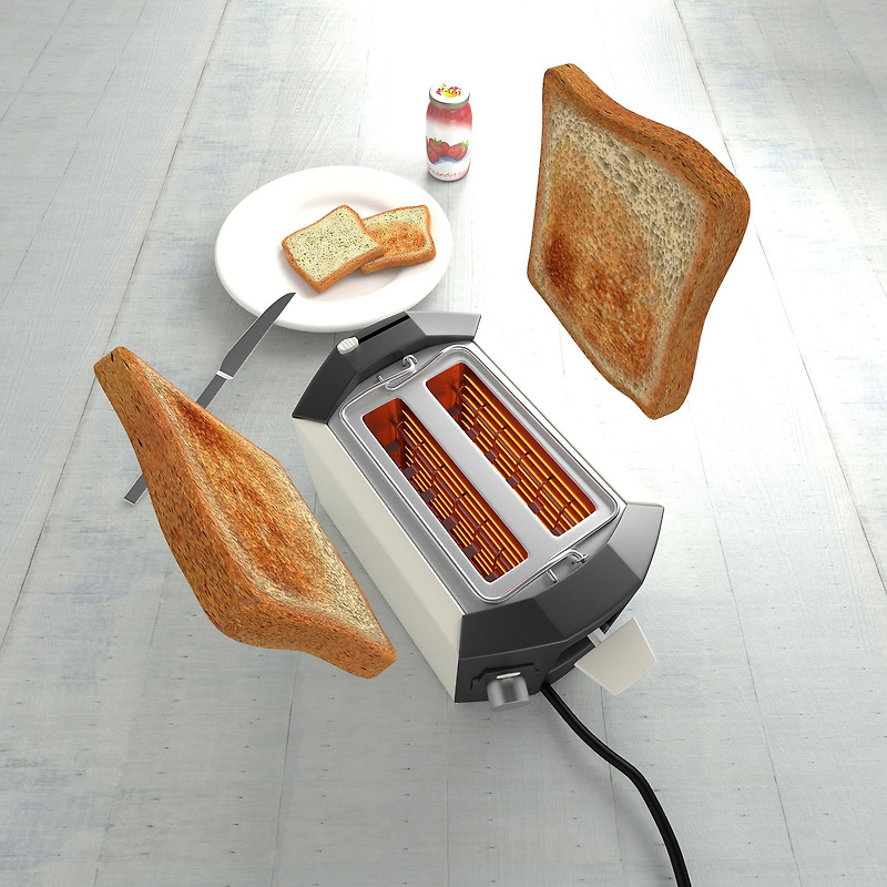 청소하기 까다로운  '토스트기'[토스터] 쉽고 빠르게 청소하는 꿀팁