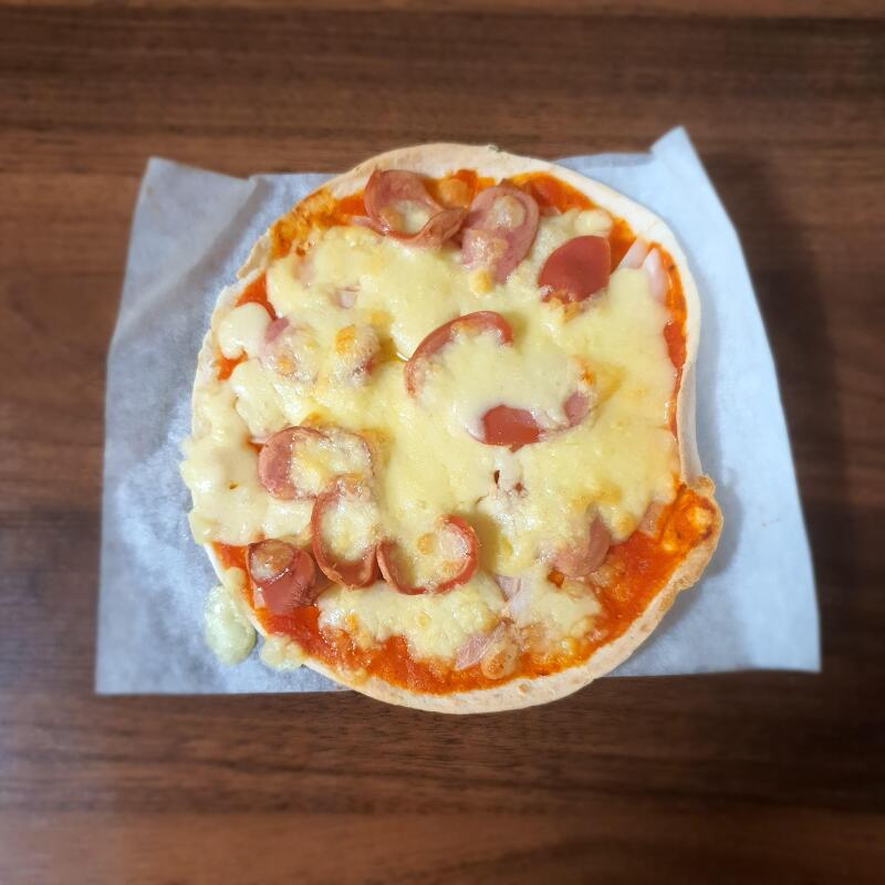 또띠아 피자 만드는법 / 또띠아 피자 에어프라이어 / 치즈효능
