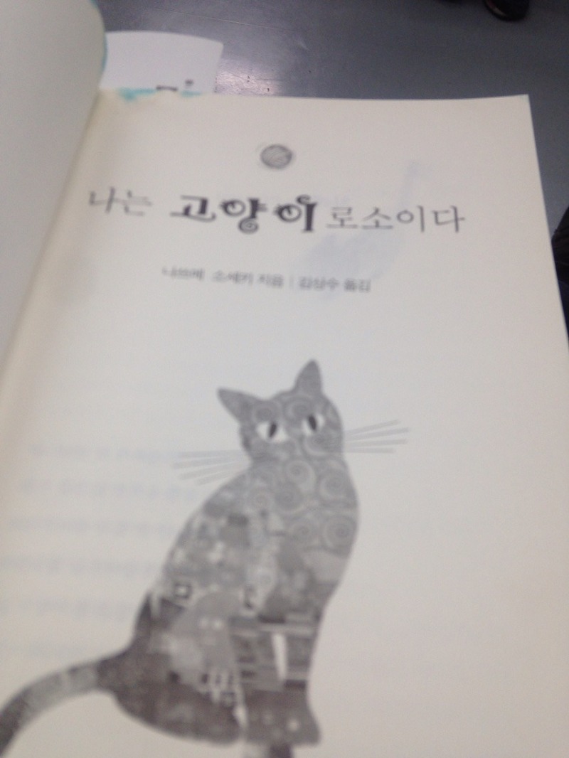 [나는 고양이로소이다 ] - 나스메 소세키/찬찬히 봄날의 나른한 오후를 즐기듯 읽을 수 있는