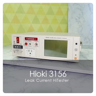 Hioki 3156 Leak Current HiTester  중고계측기 판매 렌탈 수리 히오끼 하이테스터 대여 매각