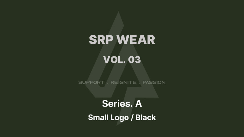 SRP Series. A (Small Logo_Black) [VOL.03]