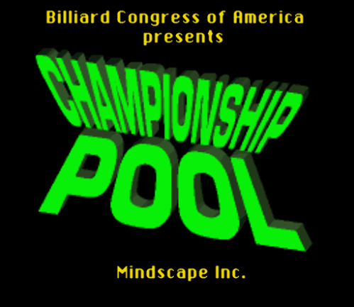 SNES ROMS - Championship Pool (EUROPE / 유럽판 롬파일 다운로드)