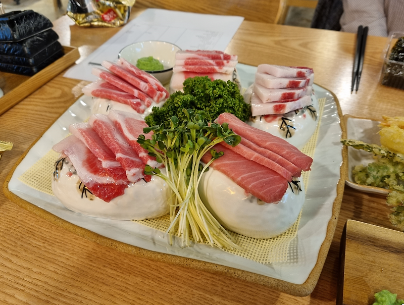 군산 수송동 맛집 하루초밥 참치회