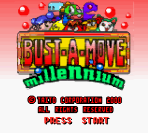 (GBC / USA) Bust-A-Move Millennium - 게임보이 컬러 북미판 게임 롬파일 다운로드