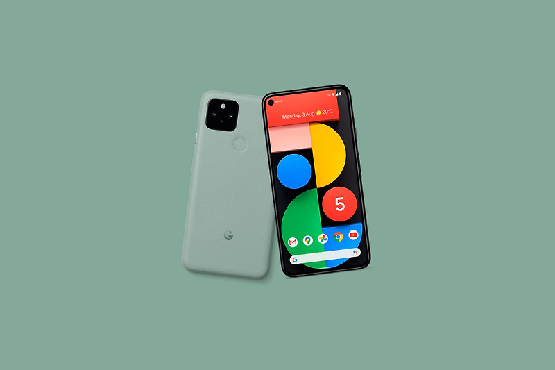 구글 픽셀5 출시일 및 스펙 가격 디자인
