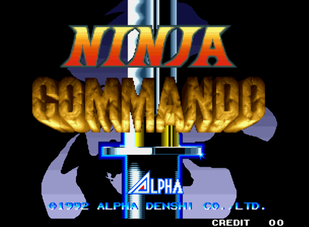 KAWAKS - 닌자 코만도 (Ninja Commando) 액션 슈팅 게임 파일 다운