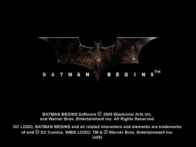 일렉트로닉 아츠 (Electronic Arts) - 배트맨 비긴즈 북미판 Batman Begins USA (게임큐브 - GC - iso 다운로드)