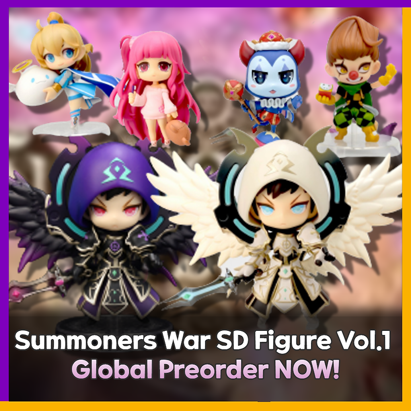 [Com2uS] Summoners War SD Figure Series Vol.1 Global Preorder NOW!