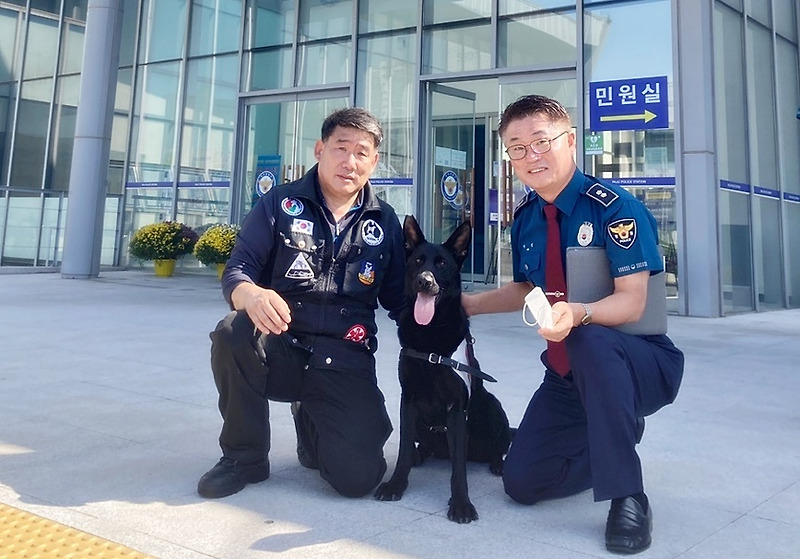 (사)한국유기동물복지협회, 파주경찰서와 국내 최초 수색견 지원 MOU 체결