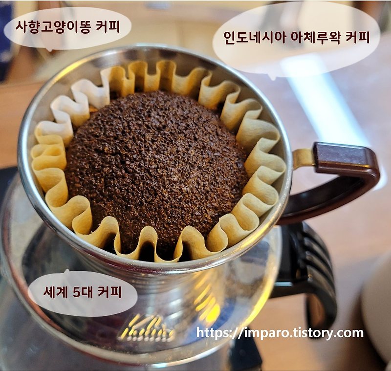 [원두소개] 세계 5대 커피, 인도네시아 아체루왁 커피(사향고양이똥 커피)