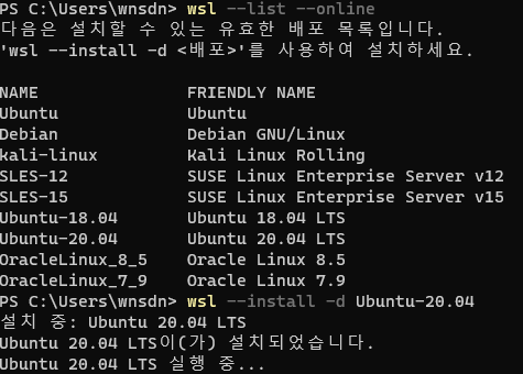[개발 환경] WSL (Windows Subsystem for Linux) 에 대해서