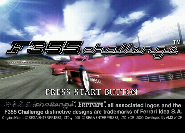 F355 Challenge.GDI Japan 파일 - 드림캐스트 / Dreamcast