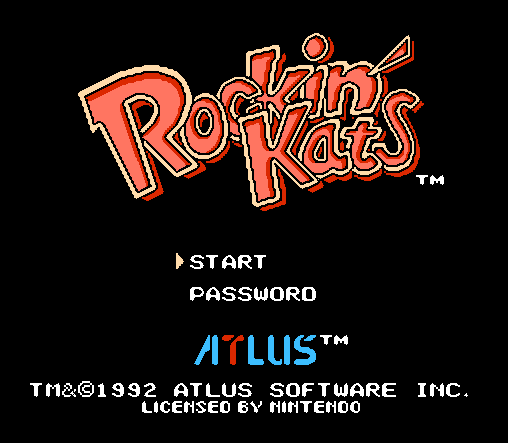 NES ROMS - Rockin' Kats (EUROPE / 유럽판 롬파일 다운로드)