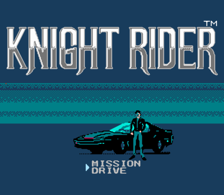 NES ROMS - Knight Rider (EUROPE / 유럽판 롬파일 다운로드)