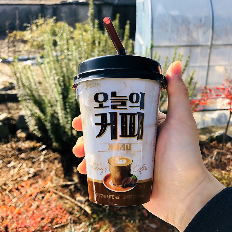 빙그레에서 나온 '오늘의 커피 카페라떼' 후기