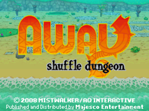 (NDS / USA) Away Shuffle Dungeon - 닌텐도 DS 북미판 게임 롬파일 다운로드