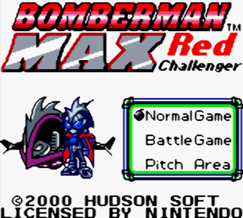 (GBC / USA) Bomberman Max Red Challenger - 게임보이 컬러 북미판 게임 롬파일 다운로드