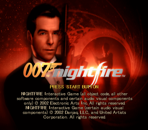 제임스 본드 007 나이트 파이어 (PS2 - J - ISO 파일 다운 Download)