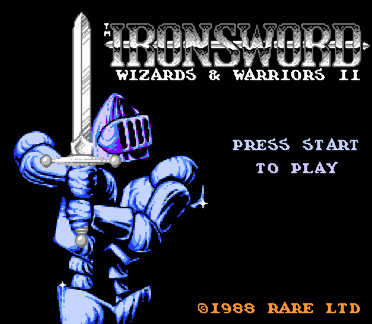 NES ROMS - IronSword Wizards & Warriors II (EUROPE / 유럽판 롬파일 다운로드)