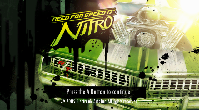WII ISO - Need For Speed NITRO (EUROPE / 유럽판 게임 다운로드)