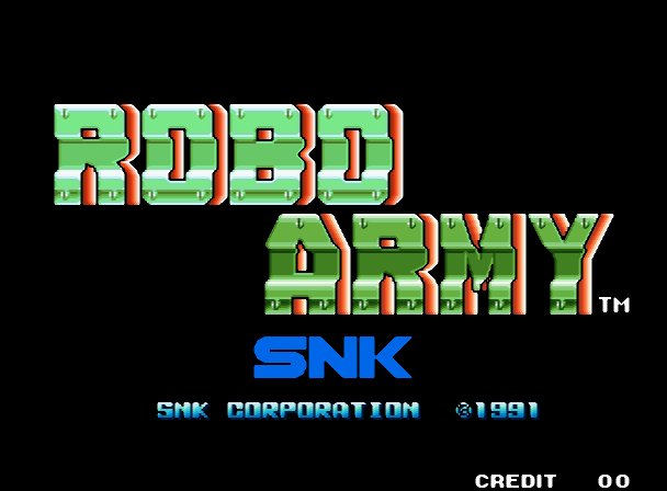 KAWAKS - 로보 아미 (Robo Army) 벨트스크롤 액션 게임 파일 다운