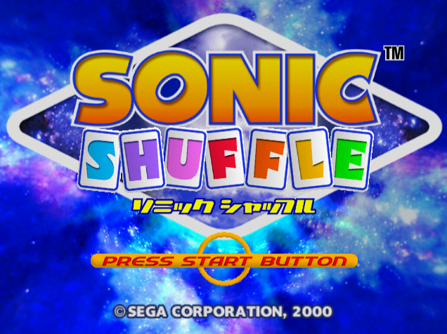 Sonic Shuffle.GDI Japan 파일 - 드림캐스트 / Dreamcast