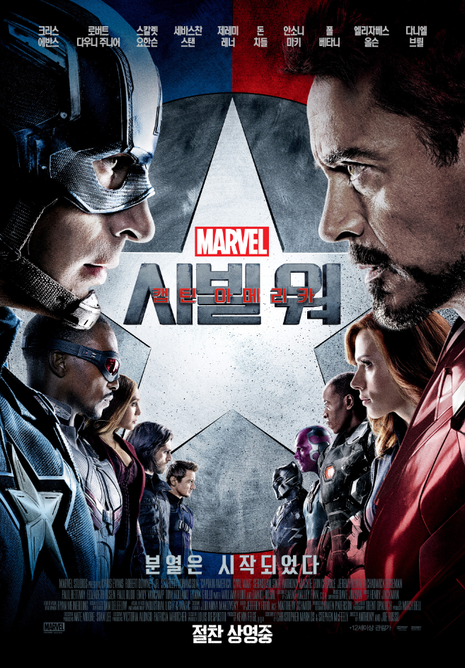마블영화 캡틴 아메리카: 시빌 워 (Captain America: Civil War, 2016) 줄거리 인물탐구