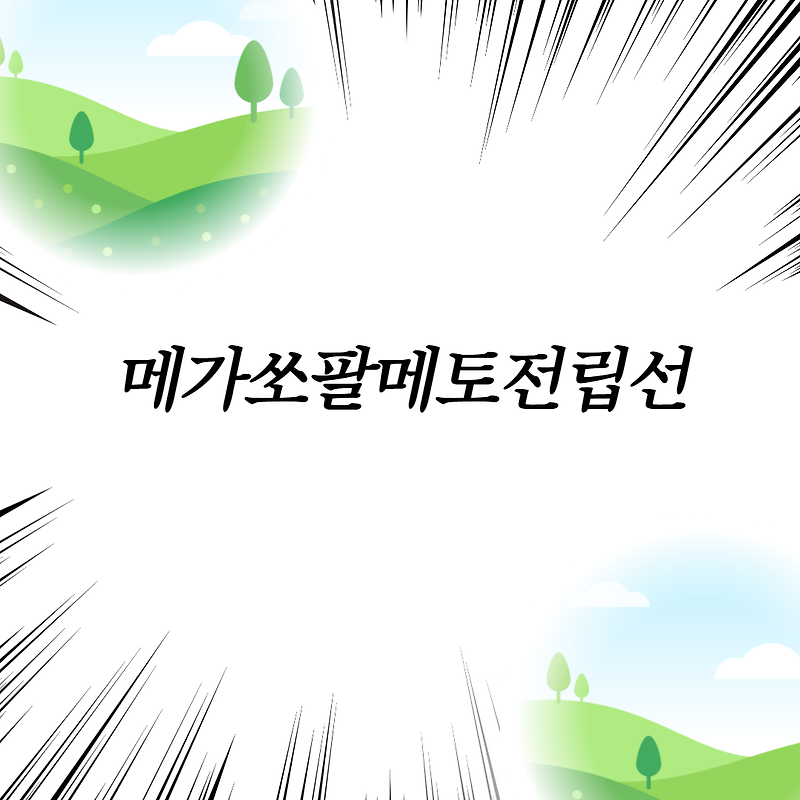 메가쏘팔메토전립선