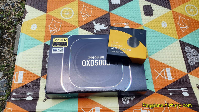 블랙박스 :: 아이나비 QXD5000, 설치 및 용량(256GB) 확장