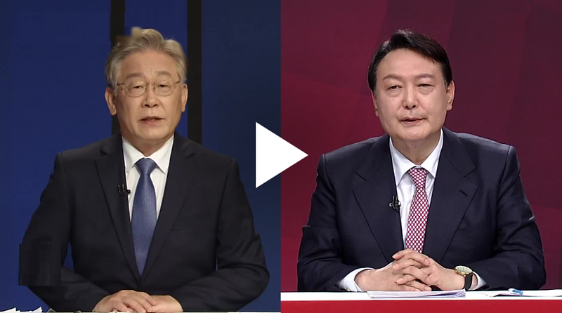 양자토론 31일 중계 방송 실시간 이재명 윤석열 재방송 다시보기