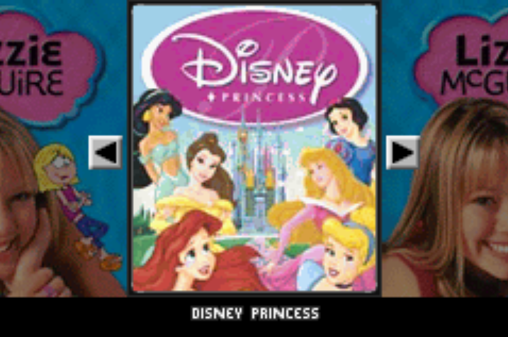 2 Games in 1 Disney Princess + Lizzie McGuire - 게임보이 어드밴스 / 유럽판 (E) 롬파일 받기