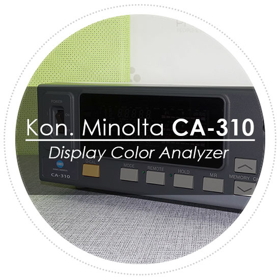 [중고계측기] 중고계측기 판매 대여 렌탈 코니카 미놀타 Konica Minolta CA-310 Display Color Analyzer 컬러 분석기