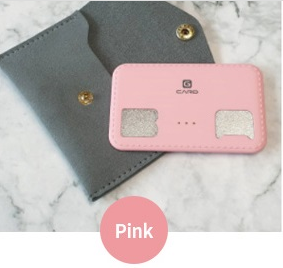 [체지방측정기] 지헬스 카드형(핑크색) (홈트레이닝 헬스케어용품)