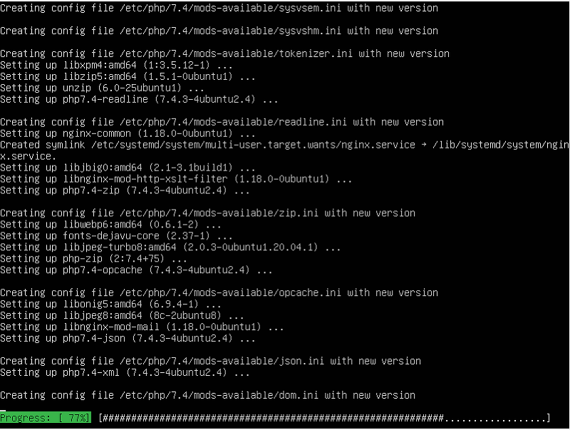 [서버 구축] Ubuntu + Nginx + MariaDB + Laravel 설치하기 - (3)