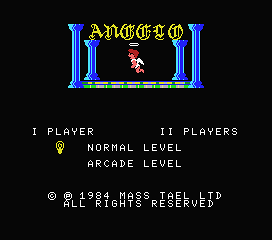 Angelo - MSX (재믹스) 게임 롬파일 다운로드